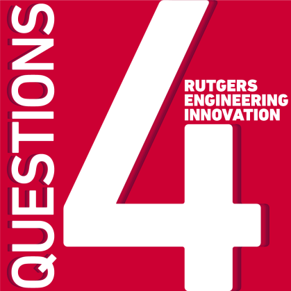 Four Questions Graphic in red and white.